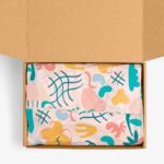 custom tissue paper and box